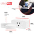 UltraPro Smart Plug WiFi Outlet with Tether, Smart Outlet, Smart Home, Smart Switch, Works with Alexa, Google Home, No Hub Needed, ON/Off Switch, ...
