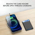 BIAJIYA Card Holder for Back of Phone for Stand MagSafe Magnetic Silicone Wallet Compatible with iPhone17/16/15/14/13/12/12 Pro/ 12 Mini/ 12 Pro M...