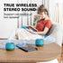 Mini Bluetooth Speaker Wireless,Small Speaker Support TWS Stereo Sound.Portable Speaker for Travel,Gift,Mobile Phone.(Green)...