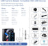 iPhone to USB Adapter, USB Adapter for iPad, 3 in 1 USB to Lightning Adapter, USB Adapter for iPhone Support iPhone/iPad/iOS 16, iPhone Camera Ada...
