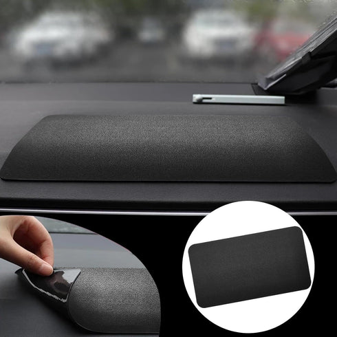 Car Dashboard Anti-Slip Rubber Mat, Multifunctional Non-Slip Mat for Car Accessories, 10.6"×5.9"Sticky Adhesive Pad Magic Anti-Slip Mat for Cell P...
