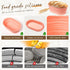 Silicone Bread Proofing Basket - 10 inch Oval Sourdough Bread Baking Basket with Capacity Scale, Collapsible Bread Bowls Silicone Proofing Baskets...