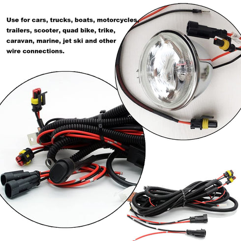 20 Kits 2 Pin Connector Automotive Electrical Connectors Quick Connect Waterproof Connector 2 Way Wire Connector...