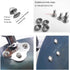 4 Pack Stock Pot Handle Screws SaucePan Grip Mount Screw M6x16mm Repair Fixing Lock Bolt Replacement for Wok Soup Pots Nonstick Stockpot Frying Pa...