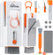 11-in-1 Keyboard Cleaning Kit, Laptop Cleaning Kit Keyboard Brush Cleaner Electronics Cleaner for Cell Phone/Earbuds/Camera Lens/Computer with Mul...