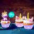 ASTARON 200 Pcs Cupcake Liners for Party Cup Cake Baking Cups Cupcake Case Rainbow Cup Cake Liners for Decorations Girl Kids Birthday Supplies (Li...