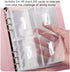25 Pack A5 Binder Sleeves 100 Envelopes Money Saving Challenge A5 Money Saving Binder, Pouches Either Labeled 1-100 Money Pouches for Cash Stuffin...