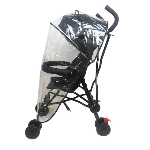 Stroller Rain Cover Baby Stroller Cover for Toddler Umbrella Stroller,Lightweight Travel Stroller,Windproof Waterproof Weather Shield,Compact Stro...