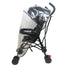 Stroller Rain Cover Baby Stroller Cover for Toddler Umbrella Stroller,Lightweight Travel Stroller,Windproof Waterproof Weather Shield,Compact Stro...