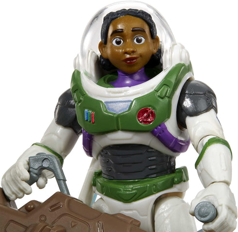 Mattel Disney and Pixar Lightyear Action Figure with Laser Strike Motion & Accessories, 5-in Scale Mission Equipped Izzy Hawthorne...