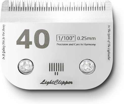 Detachable Ultra Edge Dog Clipper Blade - Constructed of Carbonized Steel, Resists Heat and Rust with Long-Lasting Sharp Edges - A5 Series (FC-40,...