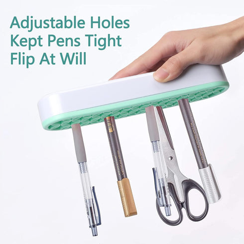 Unaone Silicone Makeup Brush Holder, Multipurpose Beauty Tool Organizer Make up Brush Storage Stand for Painting Pen Brushes Nail Clippers Drill P...