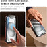 Goton for iPhone 15 Plus Case with Screen Protector - Slide Camera Cover Protective Phone Case with Ring Stand, Heavy Duty Shockproof Rugged Bumpe...