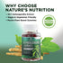Ashwagandha Gummies for Women & Men, 3000mg Equivalent, Vegan, Plant Based, Non-GMO, Gluten-Free & Gelatin Free, Ashwagandha Supplement for Natura...