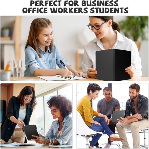 AGM Small White Board Dry Erase, Double Sided Folding Whiteboards with Pen, Mini Portable Dry Erase Board for Study, Meeting, Doodling, Planning...