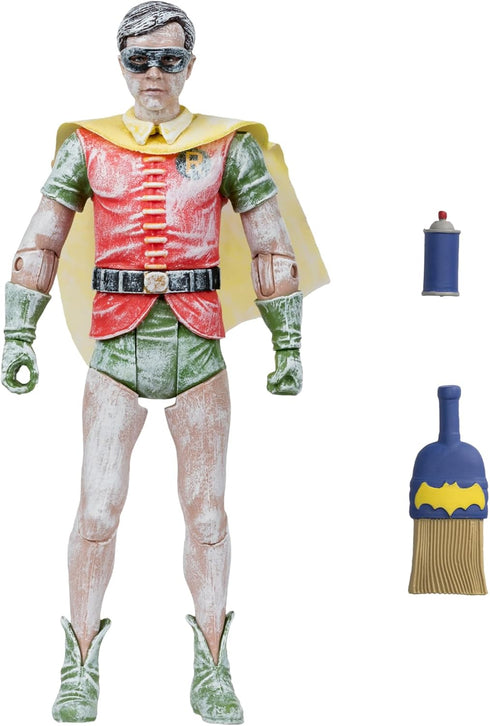 McFarlane Toys - DC Retro Wax Robin (Batman 66') 6in Action Figure...