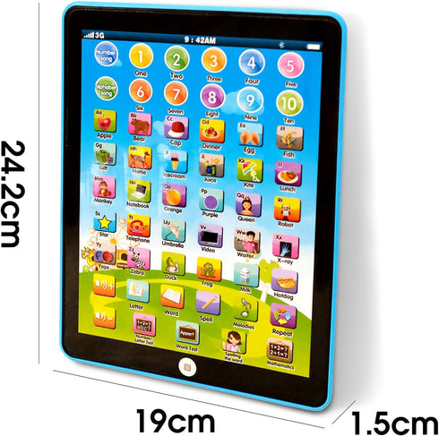 Kids Tablet -Learning Pad,with 6 Games to Learn Music/Words/Learning Letters / Alphabet,Education Tablet for Kids for Boys & Girls 3 Years Up…...