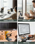 Wireless Bluetooth Speakers with phone Stand? Portable cell phone holder with bluetooth speaker for Home,Office,Outdoor?Gifts for men women (Black...