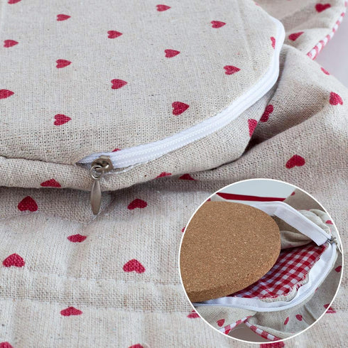 OLizee® 2pcs Insulated Tea Cozy for Teapot Tea Kettle Warmer Cover Teapot Cozy Cover Teapot Dust Cover Teapot Cozy Kettle Cover for Home Kitchen D...