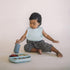 Silicone Bib Set - Adjustable Waterproof Bibs - Set of 2...