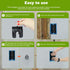 Outlet Marker for Drywall Installation Easy Drywall Marking Tool for Electrical Outlets Electric Wire Protection Made with Strong ABS Plastic No M...