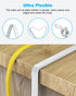 DDMALL CAT 8 Ethernet Cable, 1.5ft 3ft 6ft 10ft 15ft 20ft 25ft 30ft 40ft 50ft 65ft 100ft Flat LAN Cable, 40Gbps High Speed Internet Cable with RJ4...