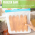 Reusable Gallon Food Storage Bags - 10 Pack BPA Free Dishwasher Safe Gallon Freezer Bags, Extra Thick Leakproof Silicone & Plastic Free Reusable L...
