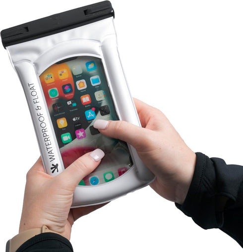 geckobrands Float Phone Dry Bag - Waterproof & Floating Phone Pouch – Fits Most iPhone and Samsung Galaxy Models...