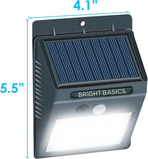 Aduro Sport Bright Basics Motion Sensor Outdoor Light Wireless LED Solar Outdoor Lights Waterproof Solar Security Light with Motion Sensor...