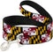 Dog Leash Maryland Flags 4 Feet Long 1.5 Inch Wide...