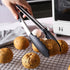 Tongs for Cooking, 12" Kitchen Tongs with Silicone Tips, Food Grade Serving Tongs Set of 3, Black...