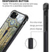CARLOCA Compatible with iPhone 11 Pro Case,iPhone 11 Pro Cases for Girls Women Boys,Art Deco Stained Glass Window Pattern Design Shockproof Anti-S...