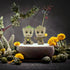 Mini Groot Figurine Miniature Model Home Accessories Decompression Artefact Kids (Bird Nest Model)...