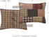 VHC Brands Wyatt Bedding Accessory, Standard Sham 21x27, Patchwork Tan...