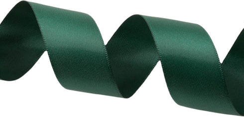 1 Inch Double Face Satin Ribbon Hunter Green Ribbon for Gift Wrapping Hair Bows Making Chair Sash Valentine's Day Wedding Birthday Party Invitatio...