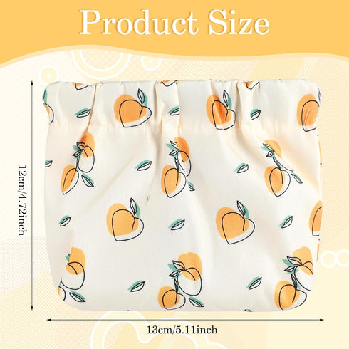 3 PCS Makeup Bag Printed Pocket Cosmetic Bag Waterproof Mini Travel Bag Self Closing Travel Kit Organizer Bag Portable Mini Travel Purse Pouches N...