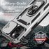Hitaoyou Compatible with iPhone 15 Case, iPhone 15 Case with Camera Cover & Kickstand Military Grade Shockproof Heavy Duty Protective with Magneti...