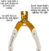 Professional Luxury Stainless Steel Dog Nail Clipper with Faux Leather Case, includes Safety Guard for Easy and Precise Cutting to Avoid Over Cutt...