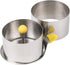 Ateco Round Food Molding Set, 3.5 by 2.1-Inches High, 4-Piece Set Includes 2 Rings, Fitted Press & Transfer Plate...