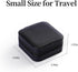 CASEGRACE Travel Jewelry Case, Small Jewelry Box with Mirror Design Portable Jewelry Travel Organizer Display Storage Case for Rings Earring Neckl...