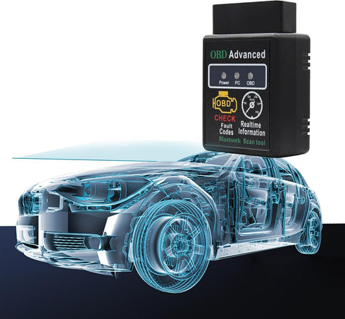 Car Diagnostic Scanner, Automotive Bluetooth OBD2 Diagnostic Tool, Mini Scanner Auto Diagnostic Scan Tool, ELM327 OBD2 Scanner Diagnostic Tool Sui...
