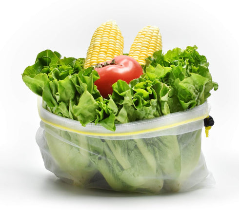 Mipruct 24 pack Reusable Produce Bags,Reusable produce bags for grocery,mesh bags See-Through and Washable Grogery Bags with 3 Sizes useful for st...