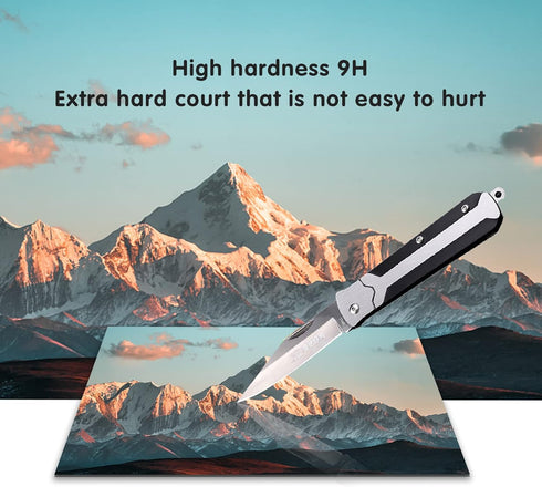 kinokoo Screen Protector for Pentax K-1 Camera, 0.25mm 9H Hardness Tempered Glass Film for Pentax K-1 Camera with Top Screen Protector - Bubble Fr...