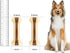 Dog Bones for Aggressive Chewers, 2 Pack Real Beef Flavor Dog Teething Toys for Medium/Small Breeds, Nylon Durable Dog Chew Toys...