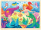 Wooden Puzzles for Kids Ages 3-5, 24 Piece Puzzle for 3 Year Old Little Mermaid, Preschool Toddler Puzzles for 3 4 5 Year Old with Picture Underne...