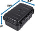 CASEMATIX 8" Waterproof Small Hard Case with Customizable Foam for Portable Electronics, Tools and Accessories - Hard Shell Small Plastic Case wit...