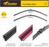 Oem Windshield Wiper Blades, Replacement for Mercedes-Benz Front and Rear Wiper Blades for my car for My Car,Automotive Replacement Windshield Wip...