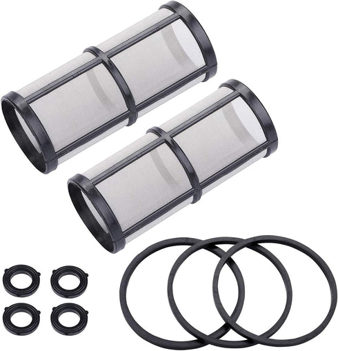 Garden Hose Filter for Pressure Washer Inlet Water, Inline Filter for Sediment, 40 Mesh Screen, Extra 2 Pieces100Mesh Screen Kit...