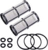 Garden Hose Filter for Pressure Washer Inlet Water, Inline Filter for Sediment, 40 Mesh Screen, Extra 2 Pieces100Mesh Screen Kit...