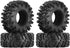 INJORA 1.0 Tires - S5 Swamp Claw Mud Terrain Tires for TRX4M AX24 SCX24 FCX24 1/18 1/24 RC Crawler Car, 56 * 23mm, T1021...